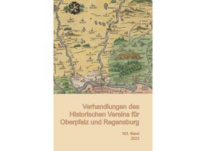 9783791734712 - Verhandlungen des Historischen Vereins für Oberpfalz und Regensburg Gebunden