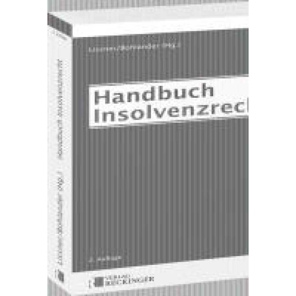 9783792204030 - Bäuerle Elke Handbuch Insolvenzrecht