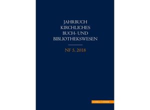 9783795436858 - Jahrbuch kirchliches Buch- und Bibliothekswesen Gebunden