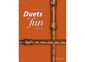 9783795700768 - Duets for Fun   Duets for fun Treble Recorder Geheftet