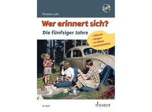 9783795700799 - Wer erinnert sich? Die fünfziger Jahre m Audio-CD - Thomas Lotz Kartoniert (TB)