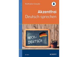 9783795700805 - Akzentfrei Deutsch sprechen - Nathalie Claude Kartoniert (TB)