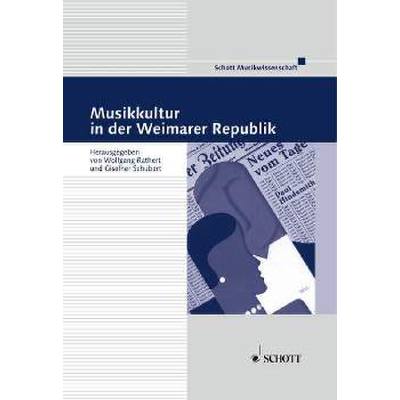 9783795701147 - MUSIKKULTUR IN DER WEIMARER REPUBLIK