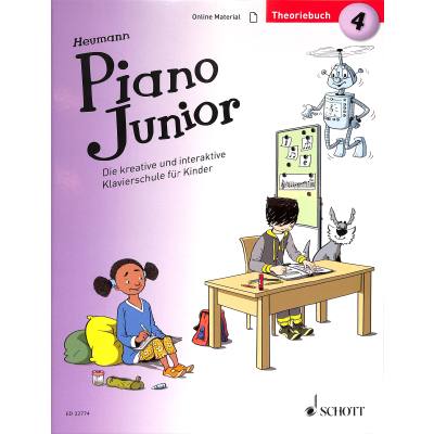 9783795706135 - Piano junior 4 - Theoriebuch