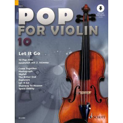 9783795709488 - Noten Pop for violin 10 Violine Pop Hits für 2 Streicher ED 22384