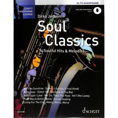 9783795722890 - Noten Soul Classics Altsaxophon incl downloadcode ED 22378D Dirko Juchem 9783795722890 - Noten Soul Classics Altsaxophon incl downloadcode ED 22378D Dirko Juchem