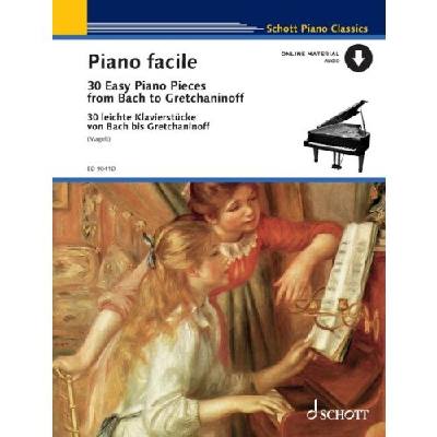 9783795734657 - Piano facile | 30 leichte Klavierstücke von Bach bis Gretchaninoff