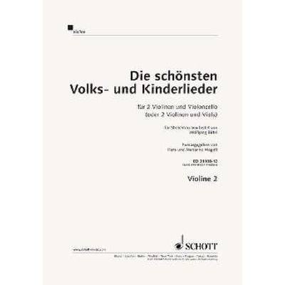 9783795745479 - Die schönsten Volks + Kinderlieder