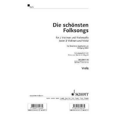 9783795752125 - Die schönsten Folksongs