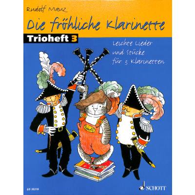 9783795758622 - Die fröhliche Klarinette 3 - Trioheft