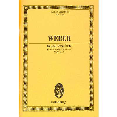 9783795769598 - Konzertstück f-moll op 79