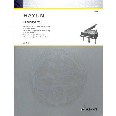 9783795796914 - Konzert F-Dur Hob 18 3