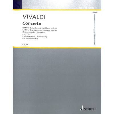 9783795798048 - Concerto D-Dur op 10 3 F 6 14 RV 428 PV 155