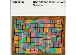 9783796508899 - Das bildnerische Denken - Paul Klee Gebunden