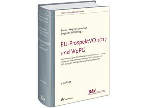 9783800517176 - EU-ProspektVO 2017 und WpPG - Carsten Berrar York Schnorbus Andreas Meyer Christoph Wolf Bernd Singhof Gebunden