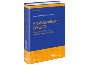 9783800517282 - Praxishandbuch DSGVO - Marian Arning Ulrich Baumgartner Ingo Braun Flemming Moos Jens Schefzig Gebunden