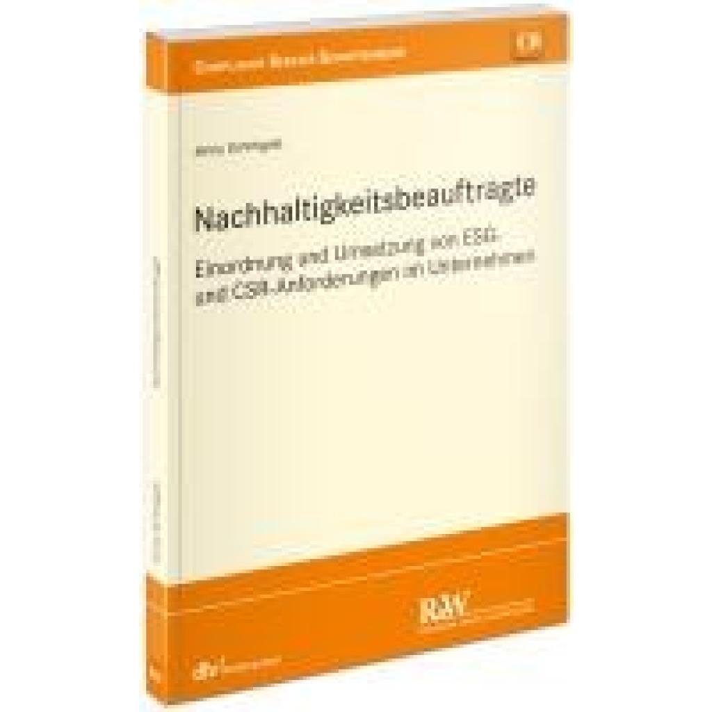 9783800518715 - Schmigale Jenny Nachhaltigkeitsbeauftragte