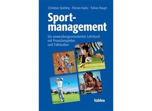 9783800653645 - Sportmanagement - Christian Quirling Florian Kainz Tobias Haupt Kartoniert (TB)