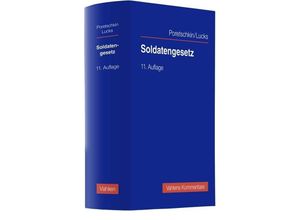 9783800666614 - Vahlens Kommentare   Soldatengesetz - Ulrich Lucks Werner Scherer Richard Alff Alexander Poretschkin Leinen