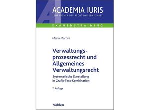 9783800666843 - Academia Iuris - Examenstraining   Verwaltungsprozessrecht und Allgemeines Verwaltungsrecht - Mario Martini Kartoniert (TB)