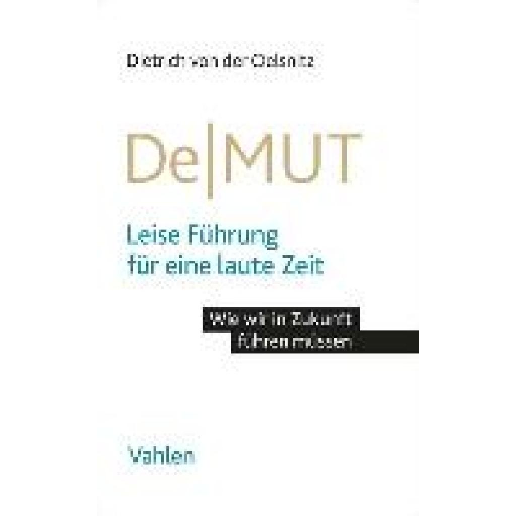 9783800668304 - Oelsnitz Dietrich von der DeMUT