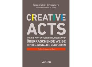 9783800669790 - Creative Acts - Sarah Stein Greenberg Kartoniert (TB)