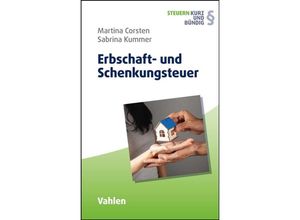 9783800670406 - Erbschaft- und Schenkungsteuer - Martina Corsten Sabrina Kummer Kartoniert (TB)