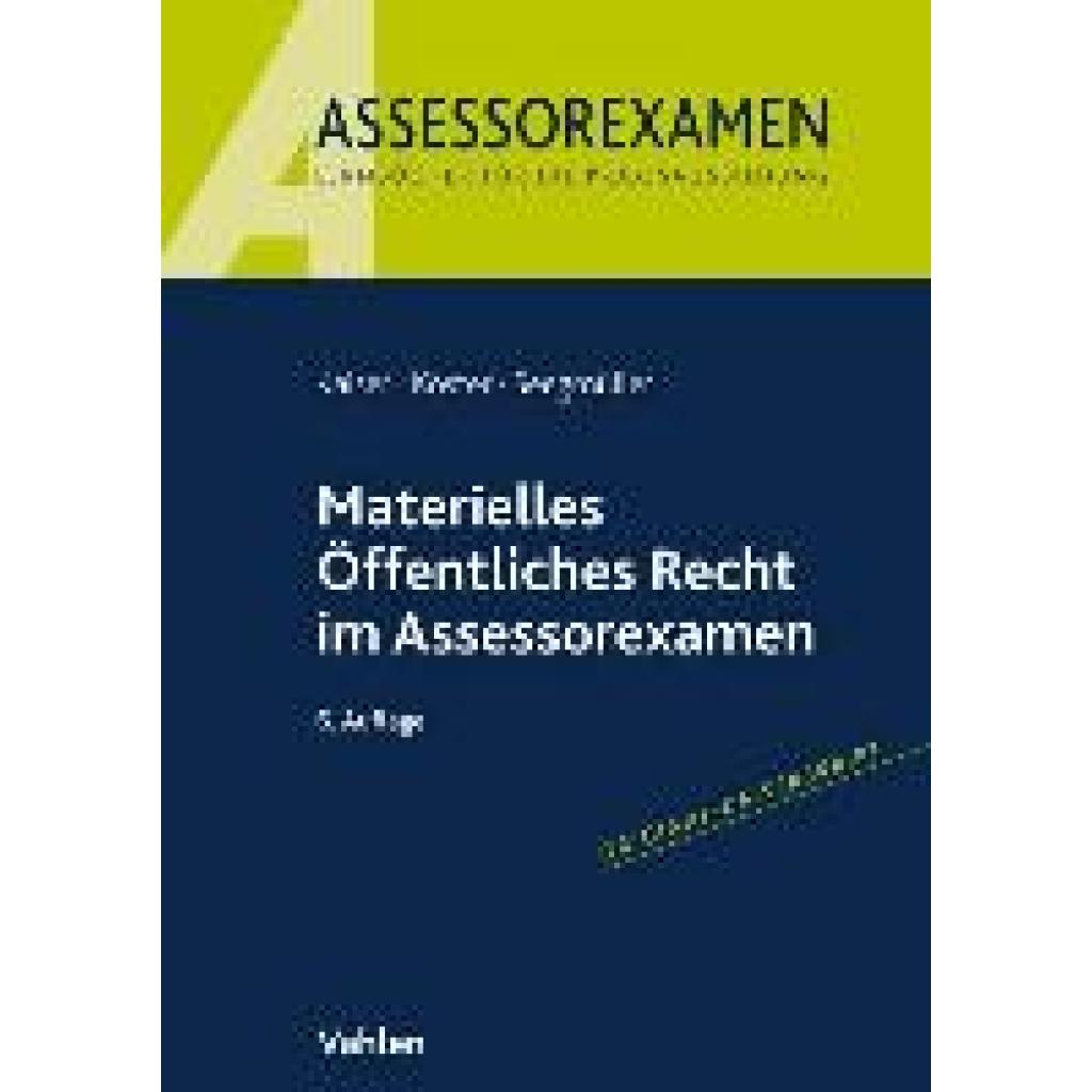 9783800671663 - Kaiser Torsten Materielles Öffentliches Recht im Assessorexamen