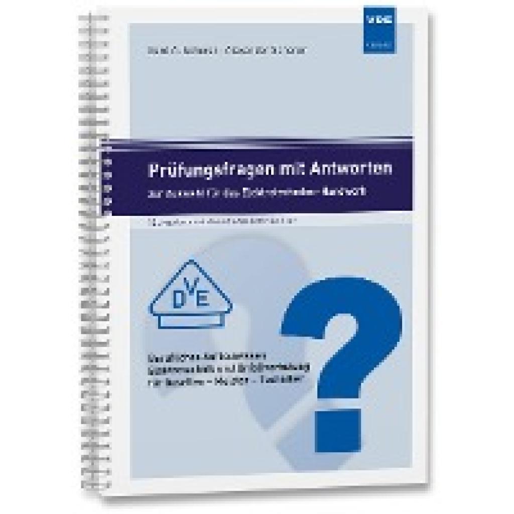 9783800761029 - Scherer Alexander Prüfungsfragen mit Antworten zur Auswahl für das Elektrotechniker-Handwerk