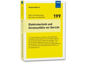 9783800761104 - Elektrotechnik und Stromunfälle vor Gericht - Thomas Wilrich Kartoniert (TB)