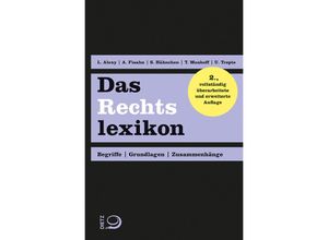 9783801206314 - Das Rechtslexikon 2 Auflage - Lennart Alexy Andreas Fisahn Susanne Hähnchen Tobias Mushoff Uwe Trepte Taschenbuch