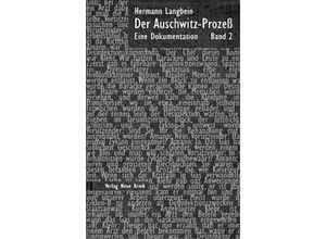 9783801502836 - Der Auschwitz-Prozess - Hermann Langbein Gebunden