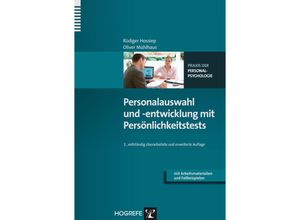 9783801723583 - Personalauswahl und -entwicklung mit Persönlichkeitstests - Rüdiger Hossiep Oliver Mühlhaus Kartoniert (TB)