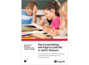 9783801727239 - Das Lesetraining mit Käpt n Carlo für 4 und 5 Klassen m 1 CD-ROM - Nadine Spörer Helvi Koch Nina Schünemann Vanessa A Völlinger Kartoniert (TB)