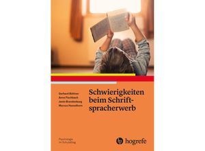 9783801728557 - Schwierigkeiten beim Schriftspracherwerb - Janin Brandenburg Anne Fischbach Marcus Hasselhorn Kartoniert (TB)