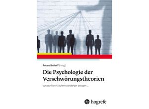 9783801731793 - Die Psychologie der Verschwörungstheorien Kartoniert (TB)