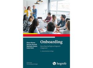 9783801732240 - Onboarding - Klaus Moser Roman Soucek Nathalie Galais Colin Roth Kartoniert (TB)