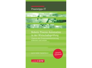 9783802125744 - Robotic Process Automation in der Wirtschaftsprüfung - Vahidi Jasmin Daniel Franke Kartoniert (TB)