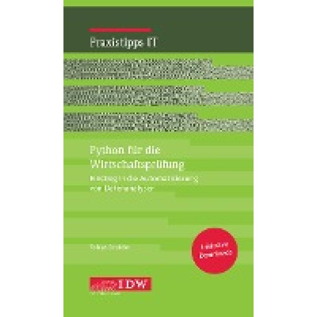 9783802127694 - Dreixler Tobias Python für die Wirtschaftsprüfung