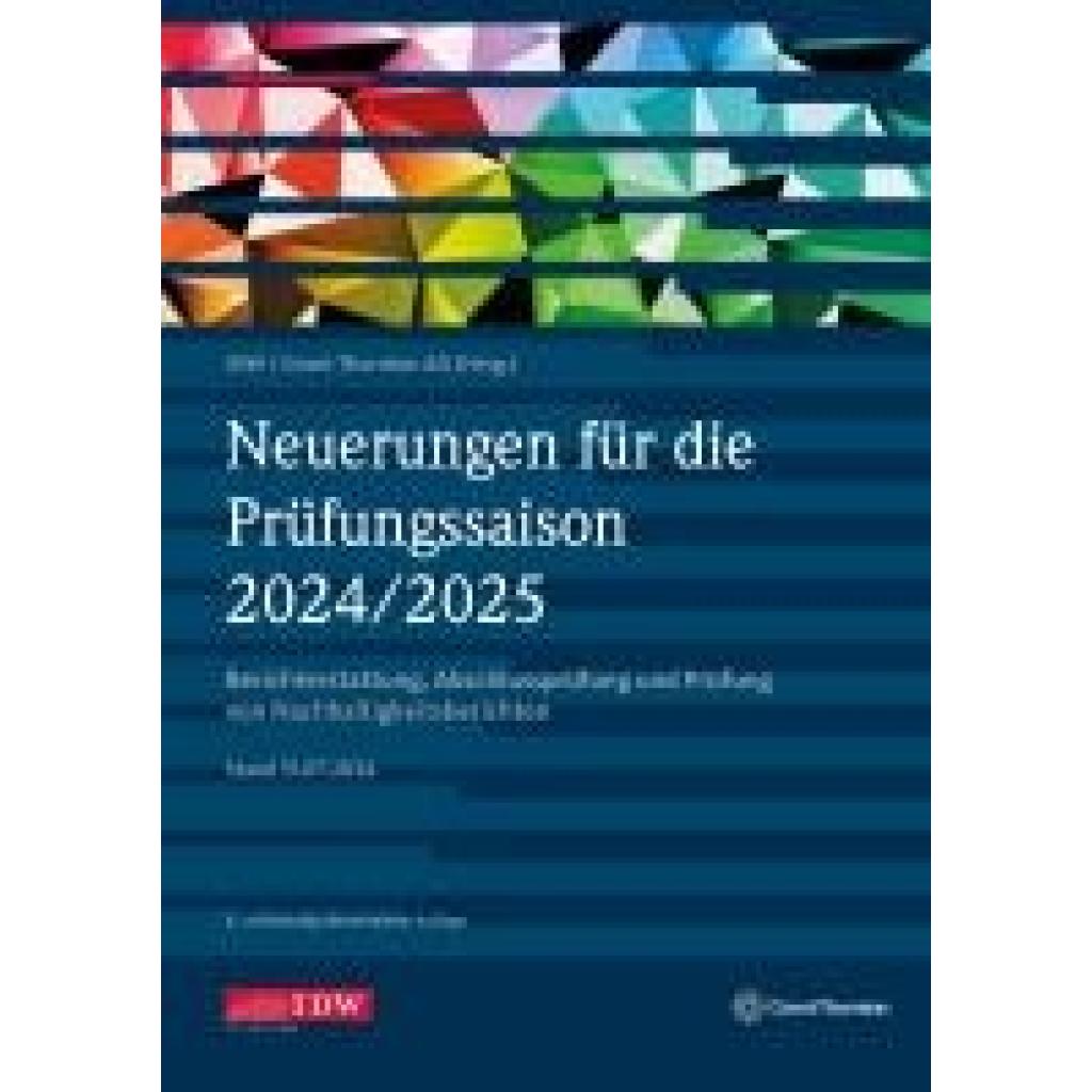 9783802129650 - Neuerungen für die Prüfungssaison 2024 2025 - inklusive Update als Download