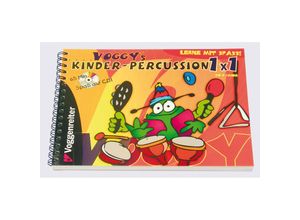 9783802402623 - Voggys Kinder-Percussion 1x1 m Audio-CD - Yasmin Abendroth Kartoniert (TB)