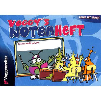 9783802405549 - Voggys Notenheft Kartoniert (TB)