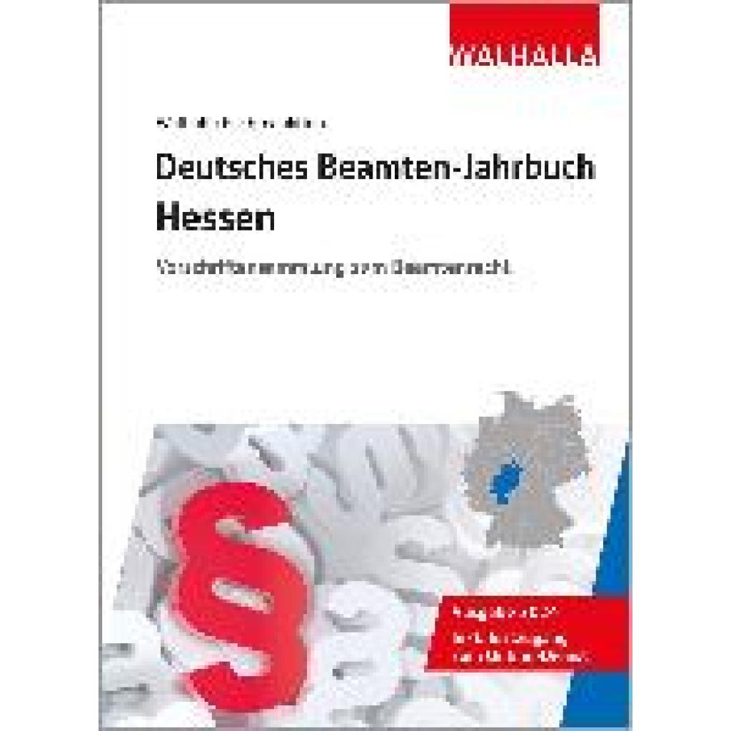 9783802911477 - Walhalla Fachredaktion Deutsches Beamten-Jahrbuch Hessen 2024