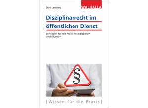 9783802915918 - Wissen für die Praxis   Disziplinarrecht im öffentlichen Dienst - Dirk Lenders Gebunden