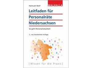 9783802918476 - Leitfaden für Personalräte Niedersachsen - Helmuth Wolf Gebunden