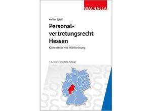 9783802918650 - Personalvertretungsrecht Hessen - Walter Spieß Gebunden