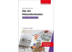 9783802932656 - Abc der Mietnebenkosten - Karl-Friedrich Moersch Kartoniert (TB)