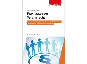 9783802941702 - Praxisratgeber Vereinsrecht - Michael Goetz Werner Hesse Erika Koglin Kartoniert (TB)