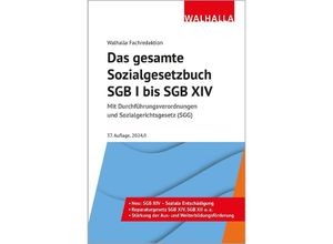 9783802953286 - Das gesamte Sozialgesetzbuch SGB I bis SGB XIV - Walhalla Fachredaktion Gebunden