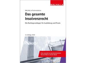 9783802953309 - Das gesamte Insolvenzrecht - Walhalla Fachredaktion Gebunden